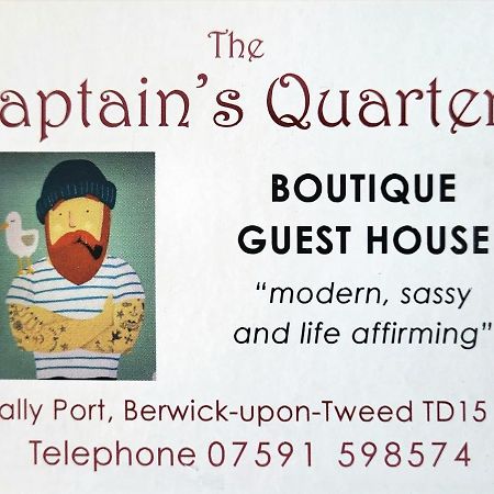 The Captains Quarters Hotel Berwick Upon Tweed Екстериор снимка