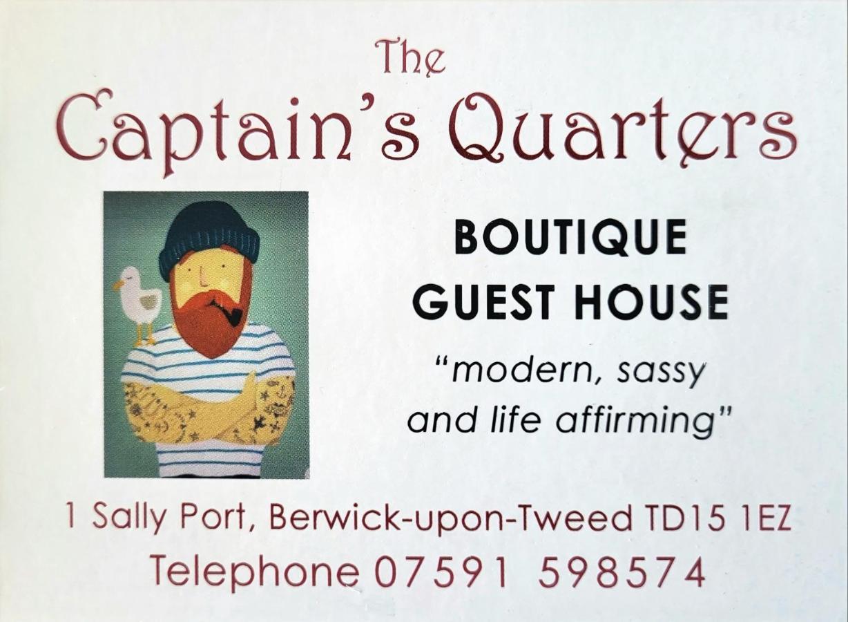 The Captains Quarters Hotel Berwick Upon Tweed Екстериор снимка